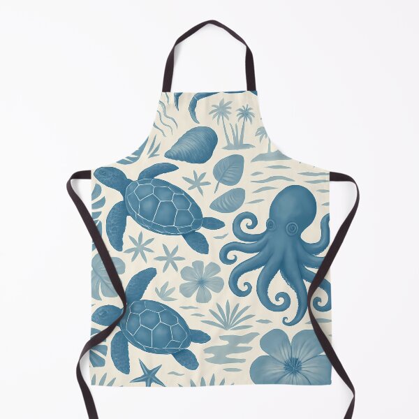 Item preview, Marine Life Pattern with Sea Creatures designed and sold by PalleteBay.