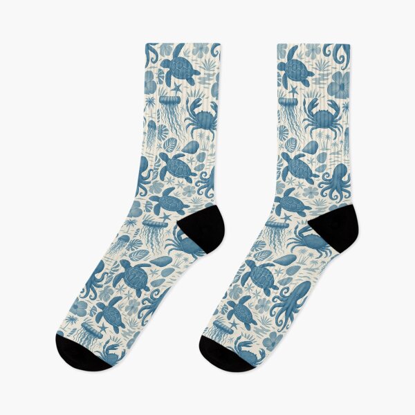Item preview, Marine Life Pattern with Sea Creatures designed and sold by PalleteBay.