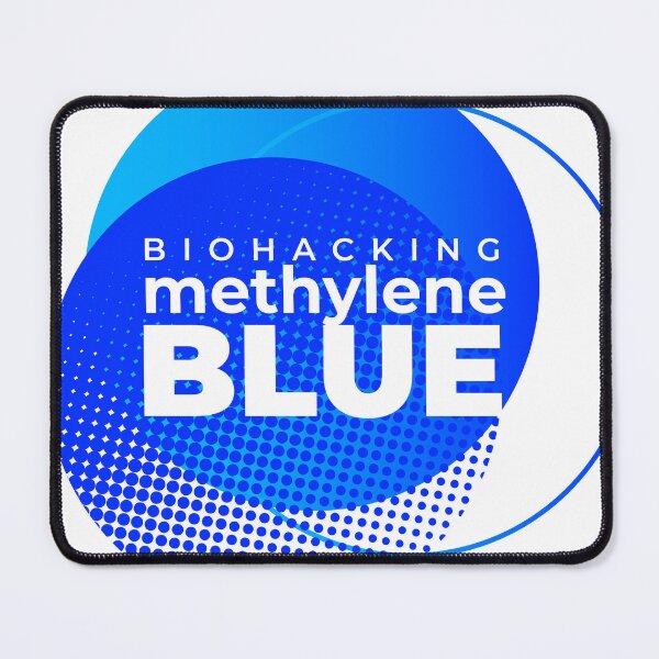 Item preview, Methylene blue biohacking - raster vibes designed and sold by WearTheTexts.