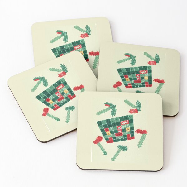 Item preview, Festive Pixel Miner designed and sold by Sonia Osiecka Ramsurn.