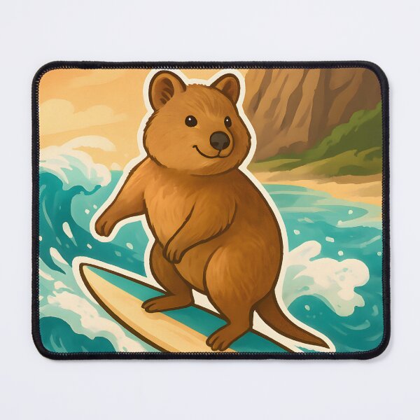 Item preview, Wave Rider Quokka designed and sold by Raubee.