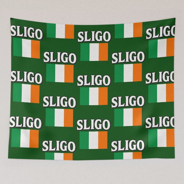 Item preview, Sligo County Sligo Ireland with Irish Flag designed and sold by mantaikotaisx.