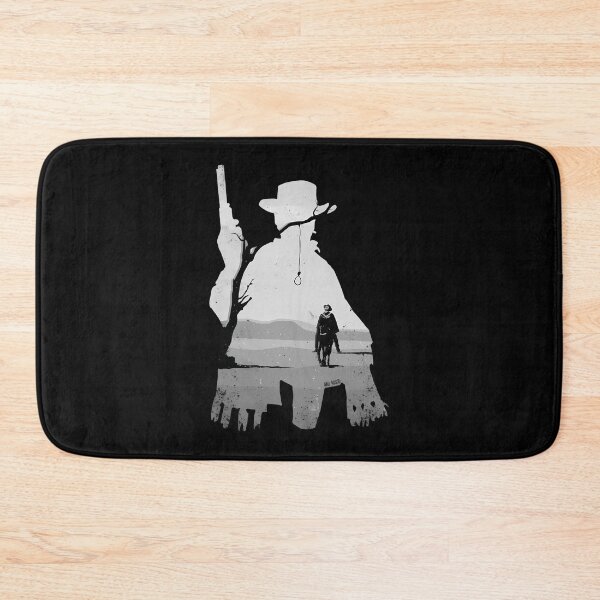 Item preview, A Fistful Of Dollars Collage Silhouette Illustration By Axel Rosito For Burro designed and sold by AnitaGreinerd.