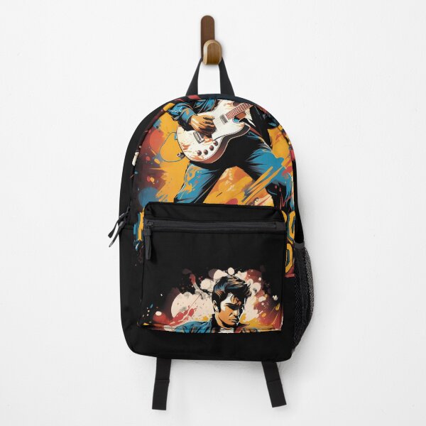 Item preview, A Graffiti Style Elvis Presley With A Guitar. designed and sold by AnitaGreinerd.