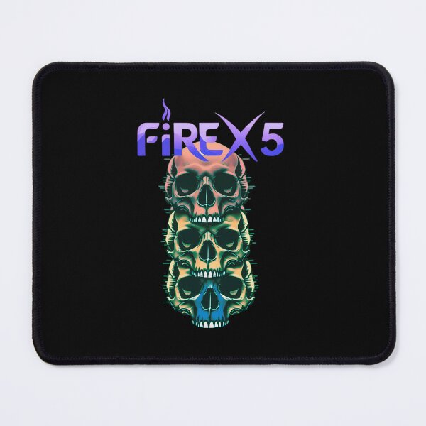 Item preview, Fire X 5 Band Stacked Skulls Rock Band Music Concert 231 designed and sold by KayReilly.