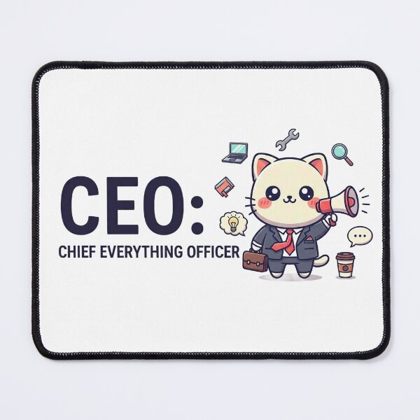 Item preview, CEO - chief everything officer designed and sold by Liberty Labels.