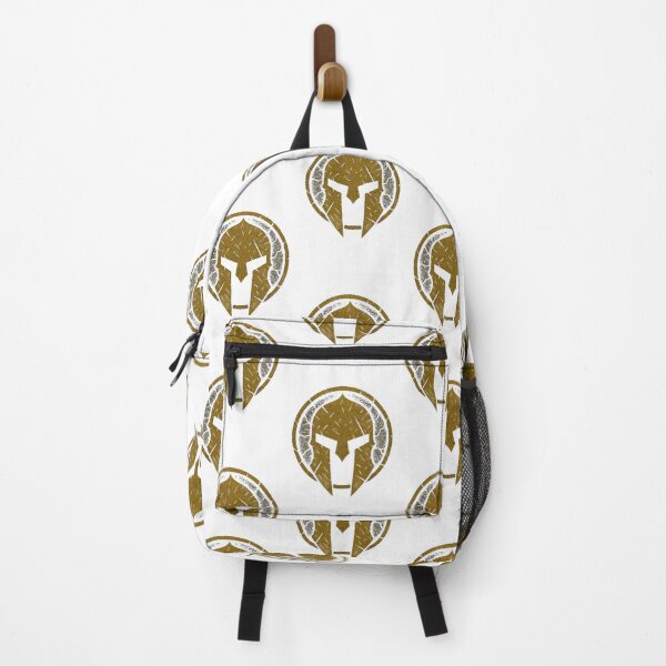Item preview, Golden Spartan Helmet Crest | Warrior Mask Design | Ancient Greek Armor Art designed and sold by thesmilngnature.