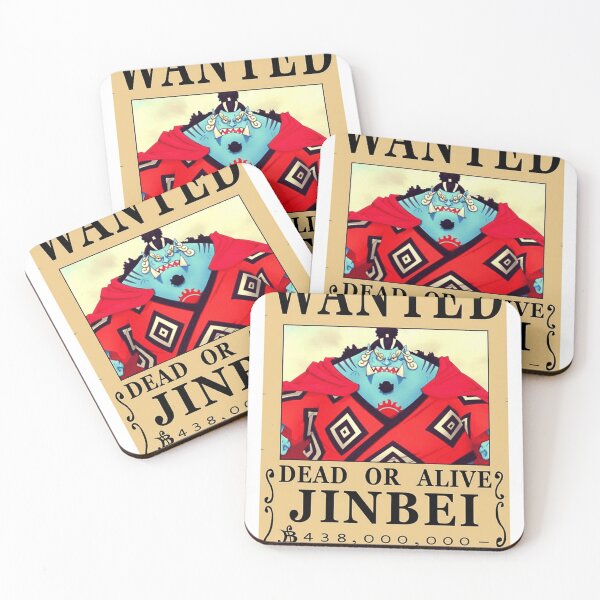 Item preview,  One Piece Wanted Poster Bounty Jinbei Poster designed and sold by Bertratke.