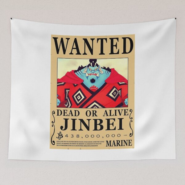 Item preview,  One Piece Wanted Poster Bounty Jinbei Poster designed and sold by Bertratke.