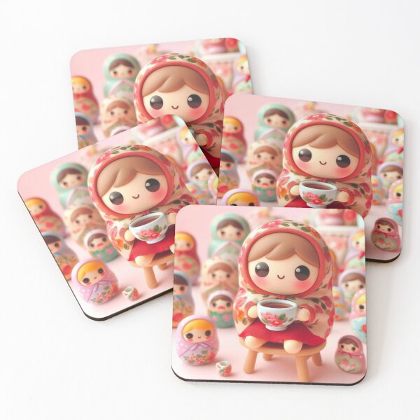 Item preview, Tea with the Tiny Ones designed and sold by Monkeysalad.