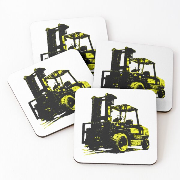 Item preview, Forklift Operator Neon Yellow - Blue Collar Construction designed and sold by trajeado14.