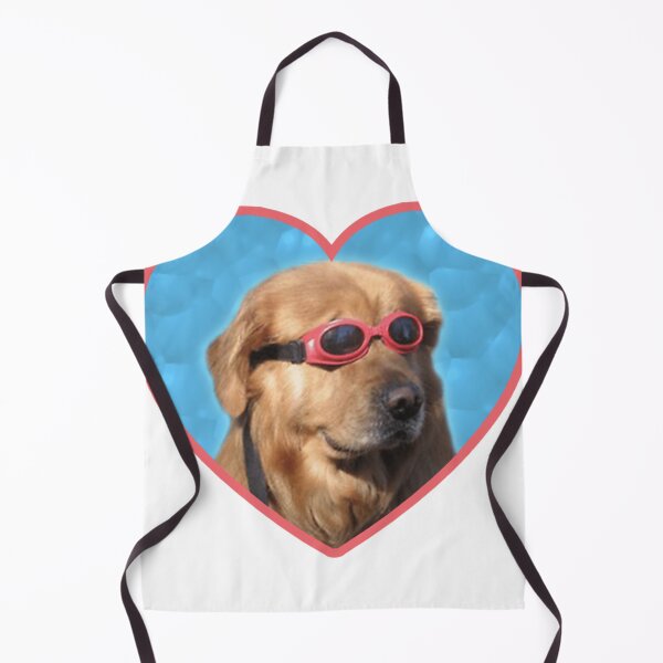 Aperçu de l'œuvre Autocollants Doggo Chien nageur créée et vendue par Vellasinski.