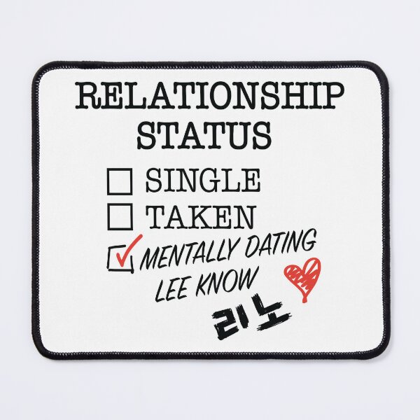 Item preview, Mentally Dating Lee Know  designed and sold by Popsical  Prints.