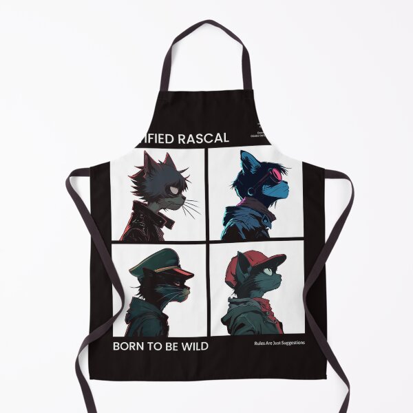 Item preview, Certified Rascal Born To Be Wild Cats designed and sold by ChristopherReve.