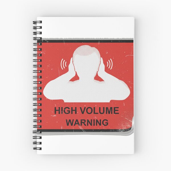 Item preview, HIGH VOLUME WARNING designed and sold by Gnfree.