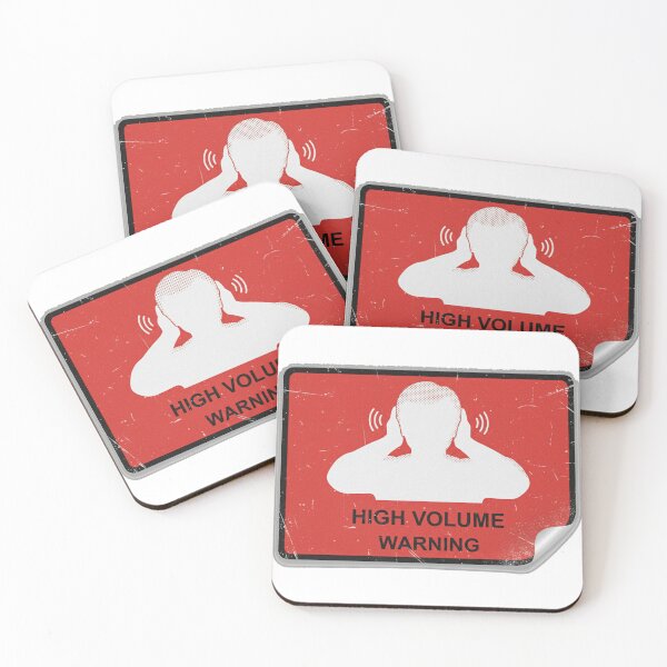 Item preview, HIGH VOLUME WARNING designed and sold by Gnfree.