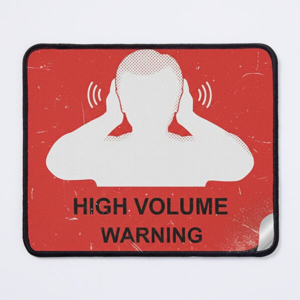 Item preview, HIGH VOLUME WARNING designed and sold by Gnfree.