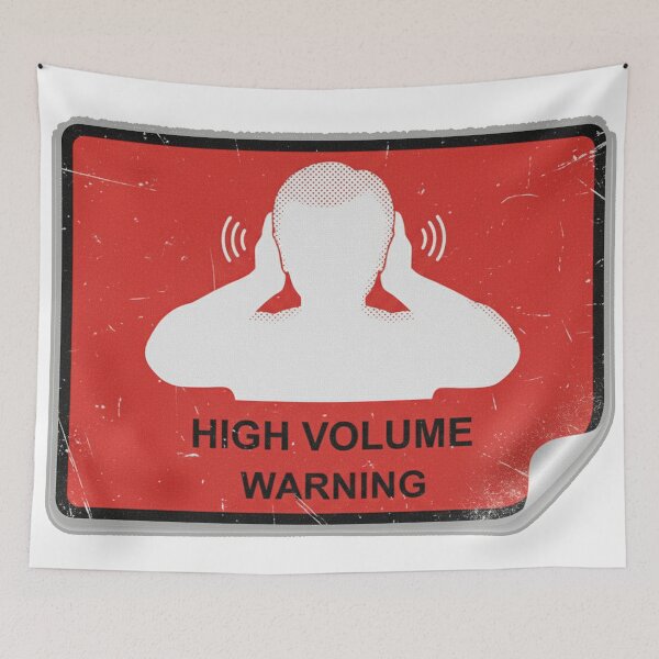 Item preview, HIGH VOLUME WARNING designed and sold by Gnfree.