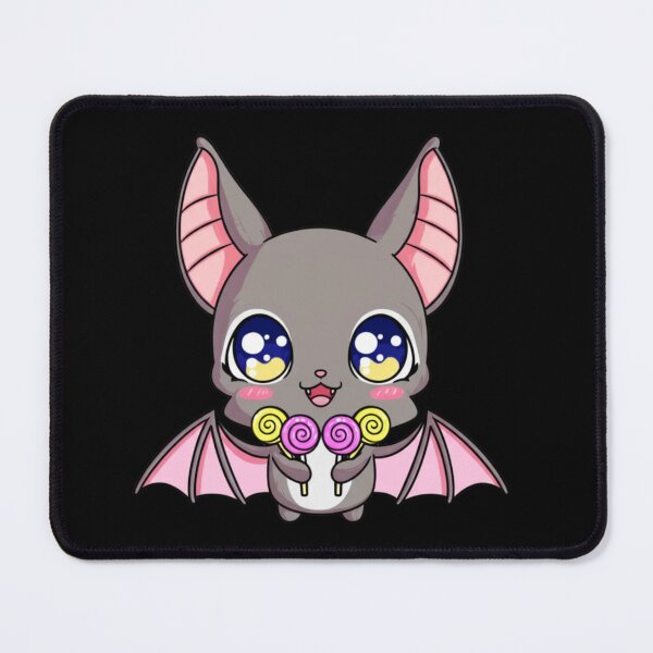 Item preview, Chibi Kawaii Bat Halloween | Cute Bat with Lollipops | Funny Anime Animal Design designed and sold by ColorSplash123.
