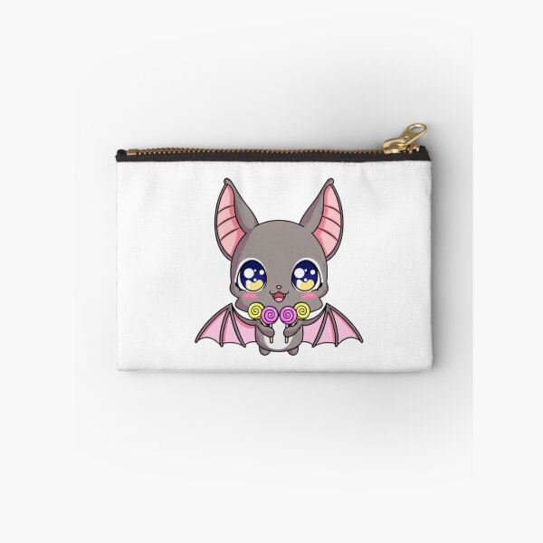 Item preview, Chibi Kawaii Bat Halloween | Cute Bat with Lollipops | Funny Anime Animal Design designed and sold by ColorSplash123.