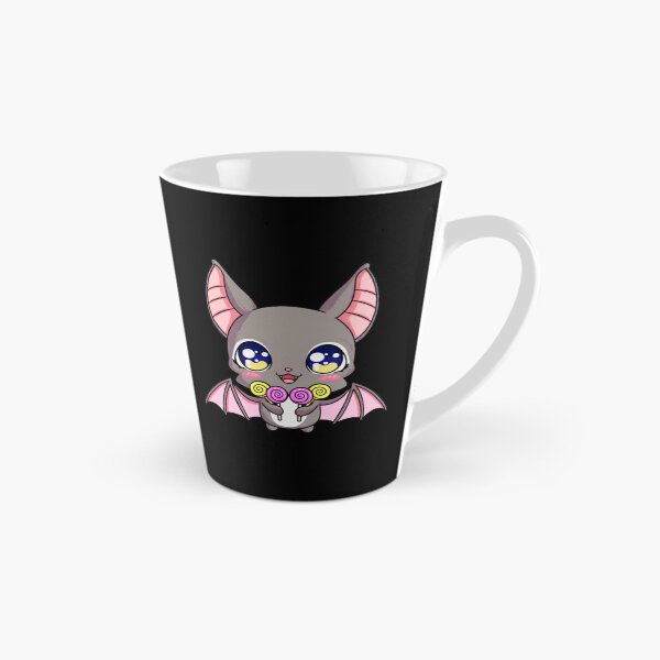 Item preview, Chibi Kawaii Bat Halloween | Cute Bat with Lollipops | Funny Anime Animal Design designed and sold by ColorSplash123.