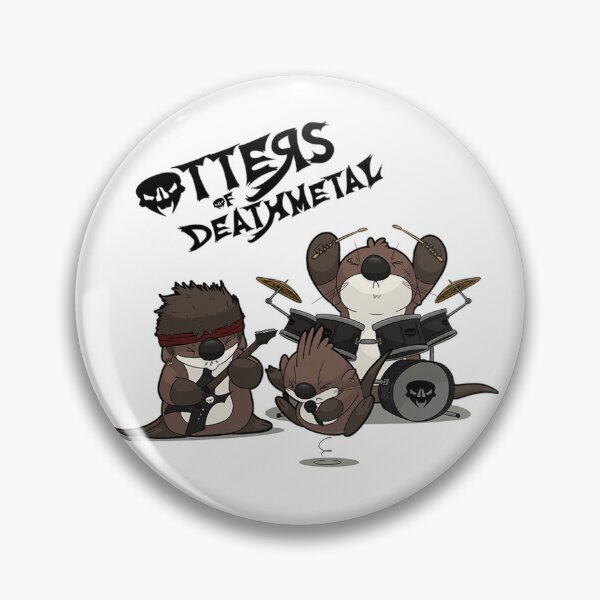 Item preview, Otters Of Deathmetal V.1 designed and sold by ChristopherReve.