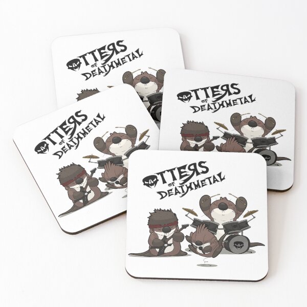 Item preview, Otters Of Deathmetal V.1 designed and sold by ChristopherReve.
