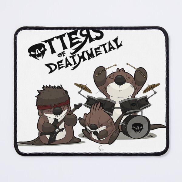 Item preview, Otters Of Deathmetal V.1 designed and sold by ChristopherReve.