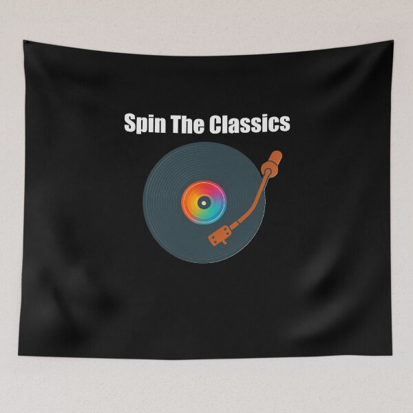 Item preview, Spin The Classics Vintage Record Player Music Lover designed and sold by artlife709.