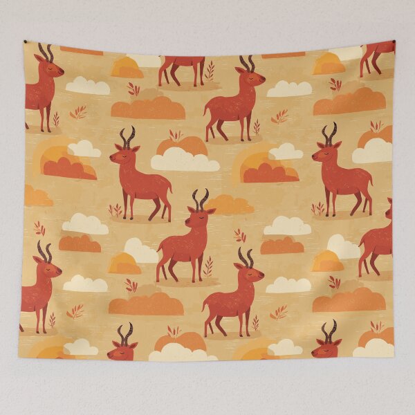 Item preview, Wild Antelope Pattern designed and sold by bapupa.