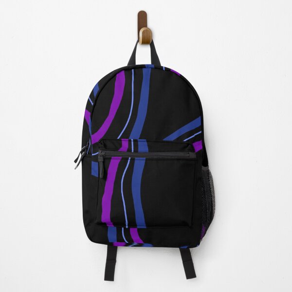 Item preview, Modern black and purple pattern designed and sold by TAbstractDesign.