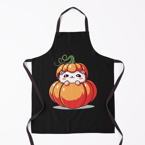 Item preview, Chibi Kawaii Hedgehog in Pumpkin | Cute Funny Halloween Hedgehog | Anime Animal Design designed and sold by ColorSplash123.