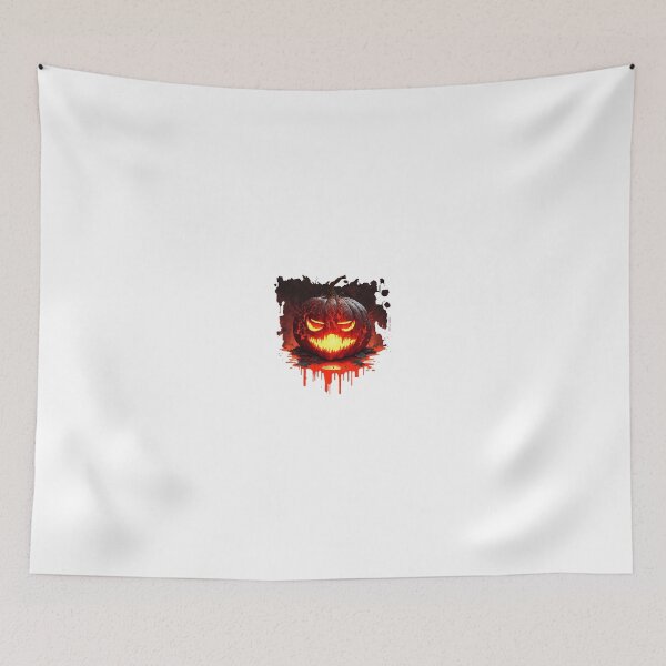 Item preview, Inferno Pumpkin – Fiery Halloween Sticker designed and sold by Fashionpopss.
