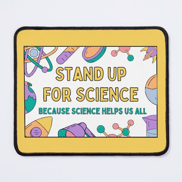 Item preview, Stand Up for Science – Protest Sign Cartoon Design designed and sold by Spider-Alex.