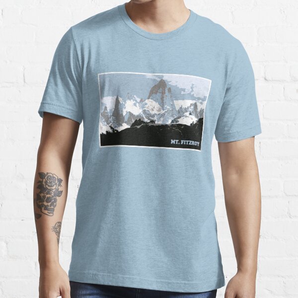 Mount Fitzroy Mountain, Patagonia, Argentina Essential T-Shirt