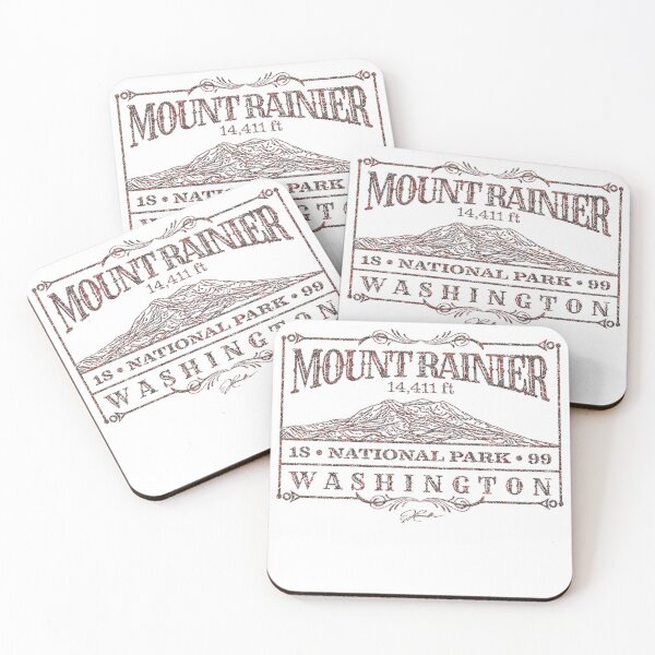 Item preview, JCombs Mount Rainier National Park designed and sold by aggvinquoterl.