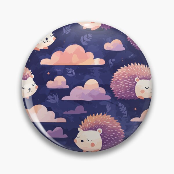 Item preview, Cute Hedgehog Pattern designed and sold by bapupa.