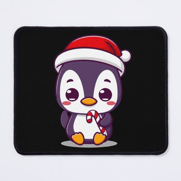 Item preview, Chibi Kawaii Penguin Christmas | Cute Penguin with Candy Cane | Funny Anime Holiday Design designed and sold by ColorSplash123.