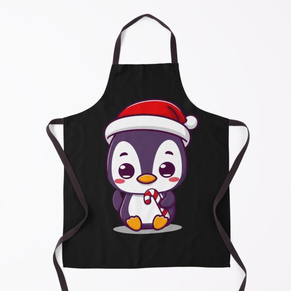 Item preview, Chibi Kawaii Penguin Christmas | Cute Penguin with Candy Cane | Funny Anime Holiday Design designed and sold by ColorSplash123.