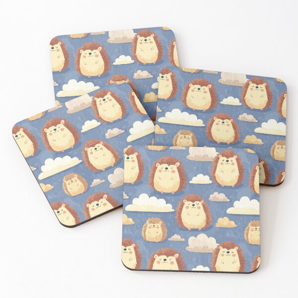 Item preview, Whimsical Hedgehog Pattern designed and sold by bapupa.