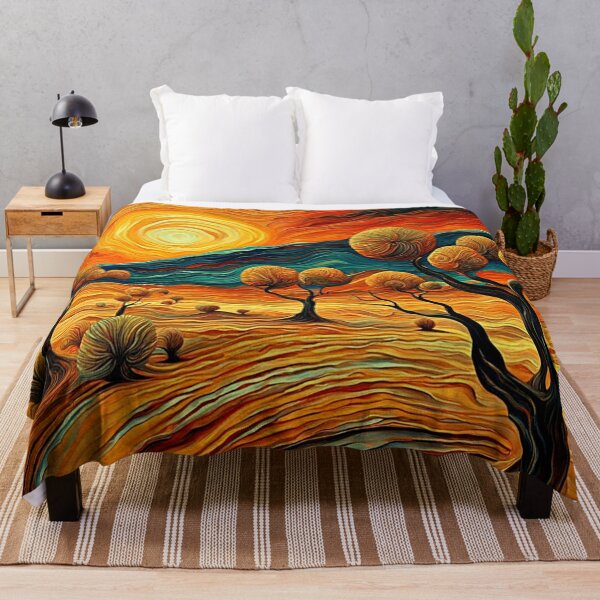 Item preview, Sunset over Desert Landscape 3 designed and sold by George Hutton Hunter.