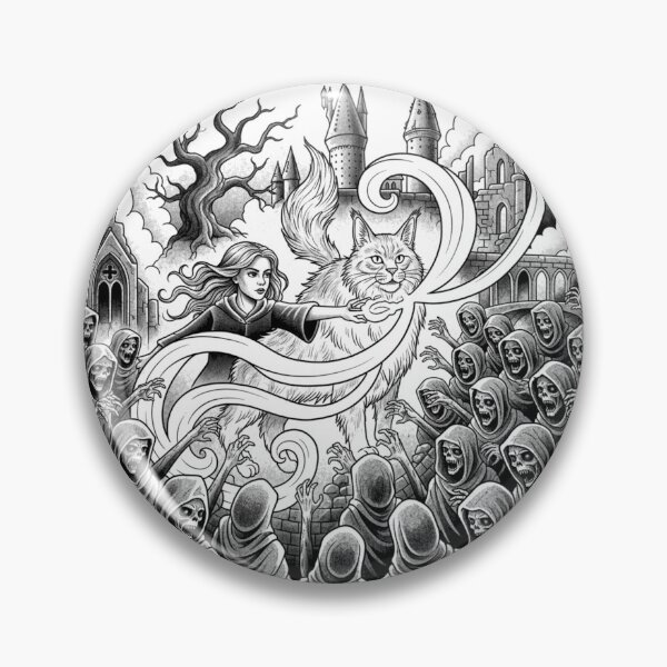 Item preview, Female wizard casting spell PT.4 designed and sold by GeroZi.