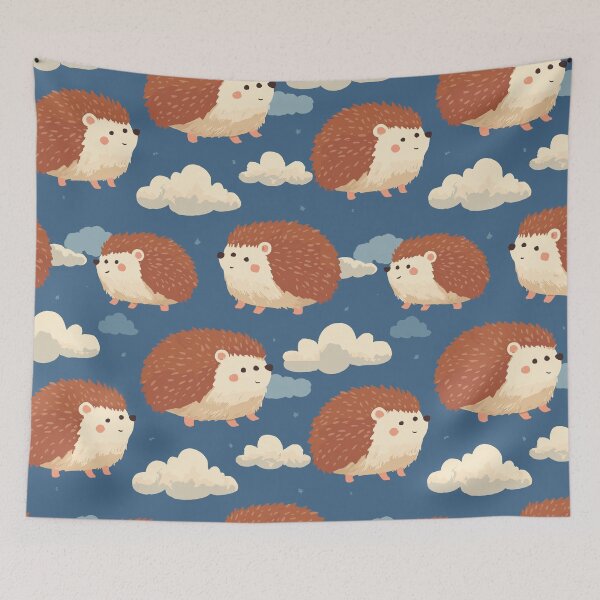 Item preview, Woodland Hedgehog Pattern designed and sold by bapupa.
