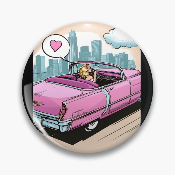 Item preview, A Woman Enjoys A Pink Cadillac designed and sold by RuthHammer.