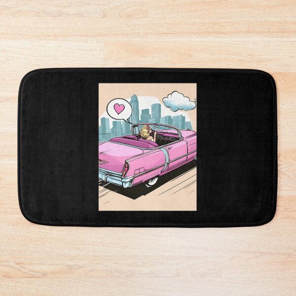 Item preview, A Woman Enjoys A Pink Cadillac designed and sold by RuthHammer.