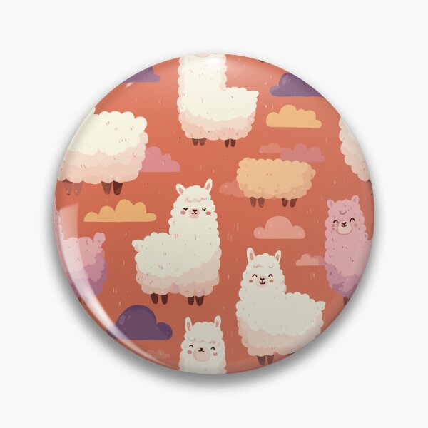 Item preview, Cute Llama Pattern designed and sold by bapupa.