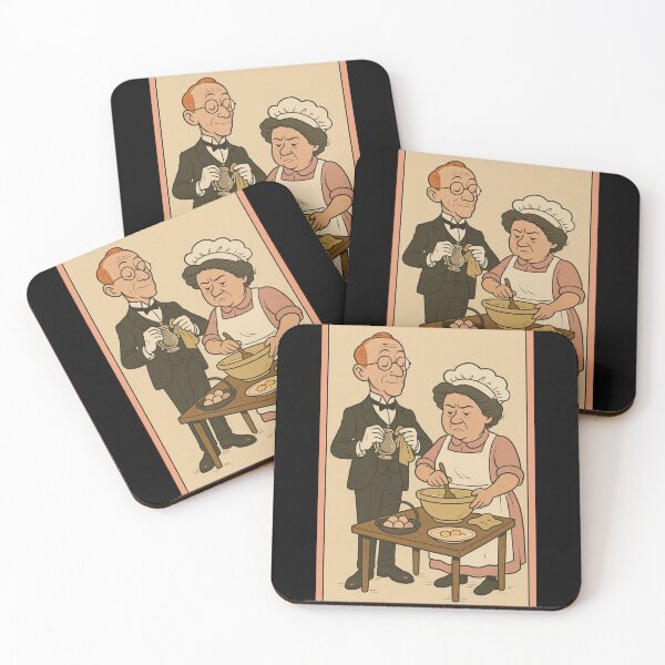 Item preview, TV Legends: Hudson & Mrs. Bridges designed and sold by halibutgoatramb.