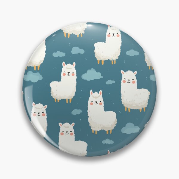 Item preview, Whimsical Llama Pattern designed and sold by bapupa.