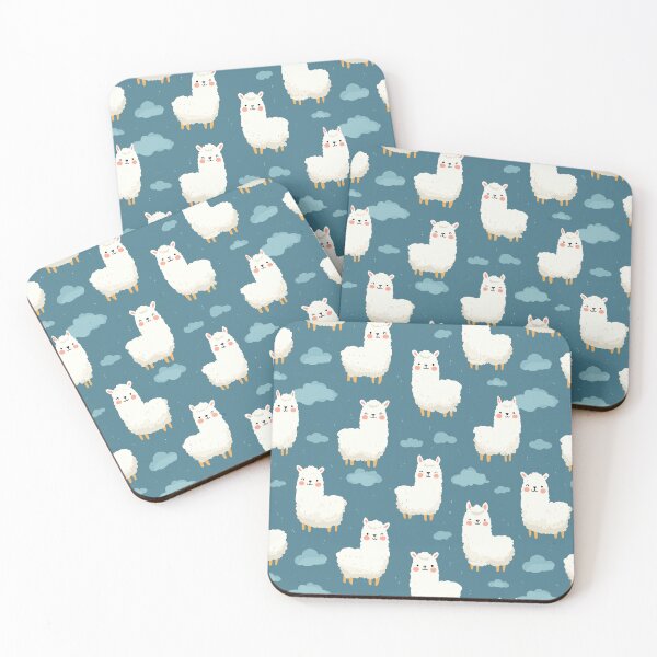 Item preview, Whimsical Llama Pattern designed and sold by bapupa.