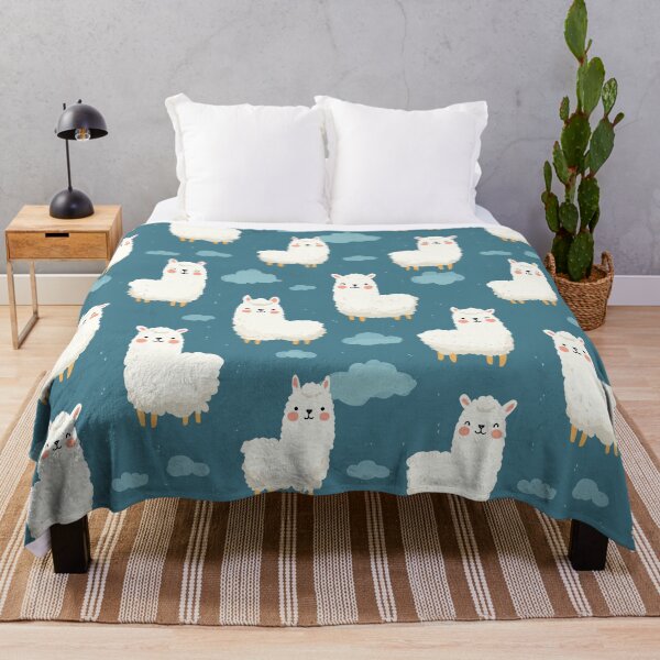 Item preview, Whimsical Llama Pattern designed and sold by bapupa.